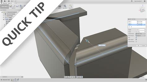 fusion 360 sheet metal bending|autodesk fusion 360 sheet metal.